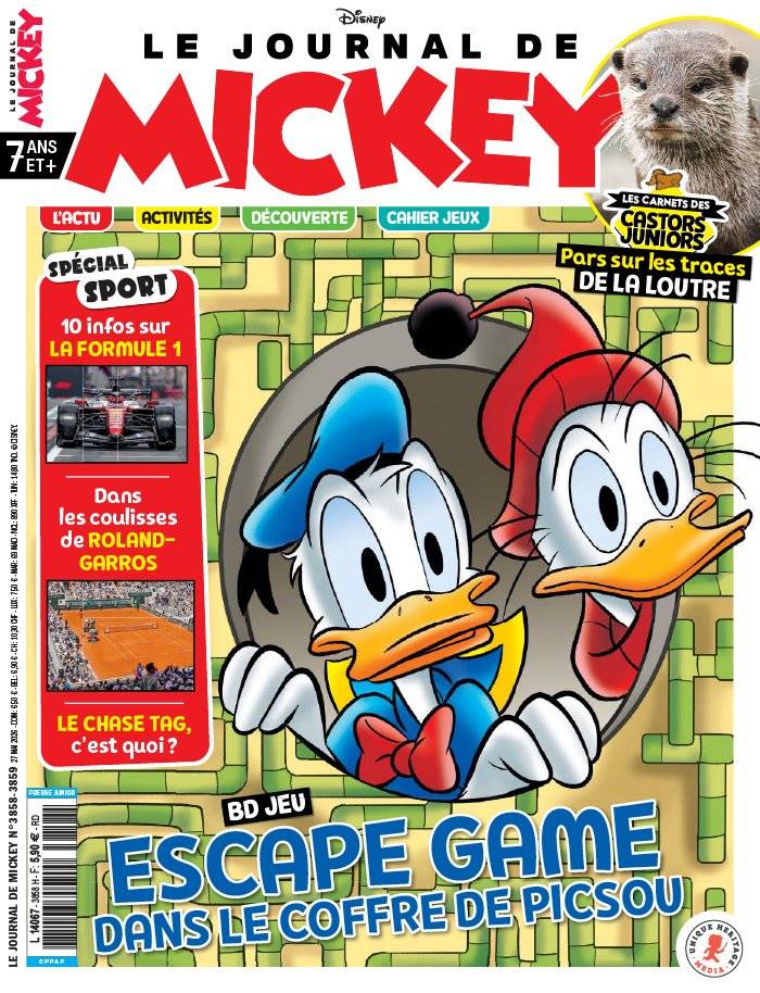 Le Journal de Mickey : Abonnement Magazine pour Enfants dès 7 ans