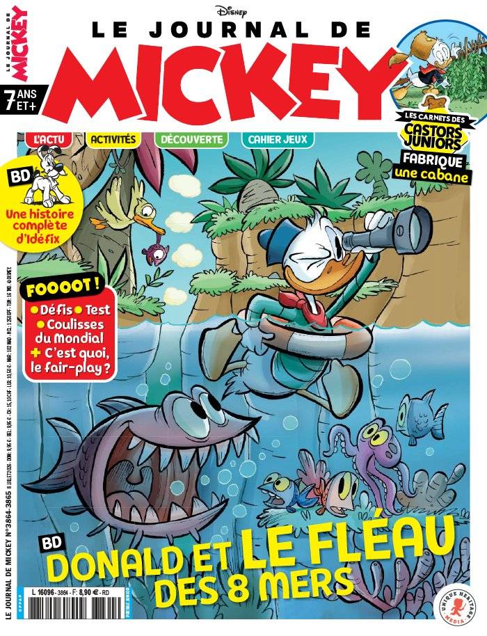 Le Journal de Mickey : Abonnement Magazine pour Enfants dès 7 ans