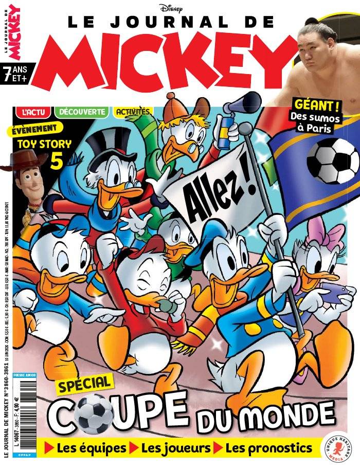 Le Journal de Mickey : Abonnement Magazine pour Enfants dès 7 ans
